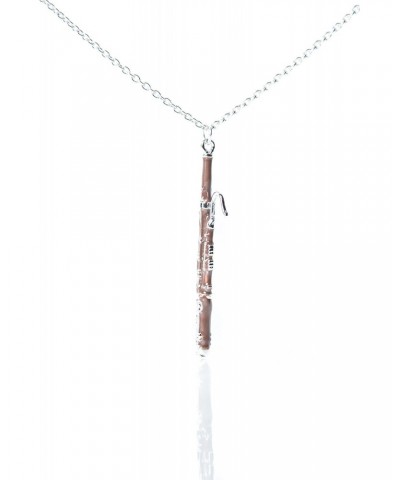 Bassoon Necklace-Zinc alloy metal-Bassoon Necklace Jewelry $12.74 Necklaces