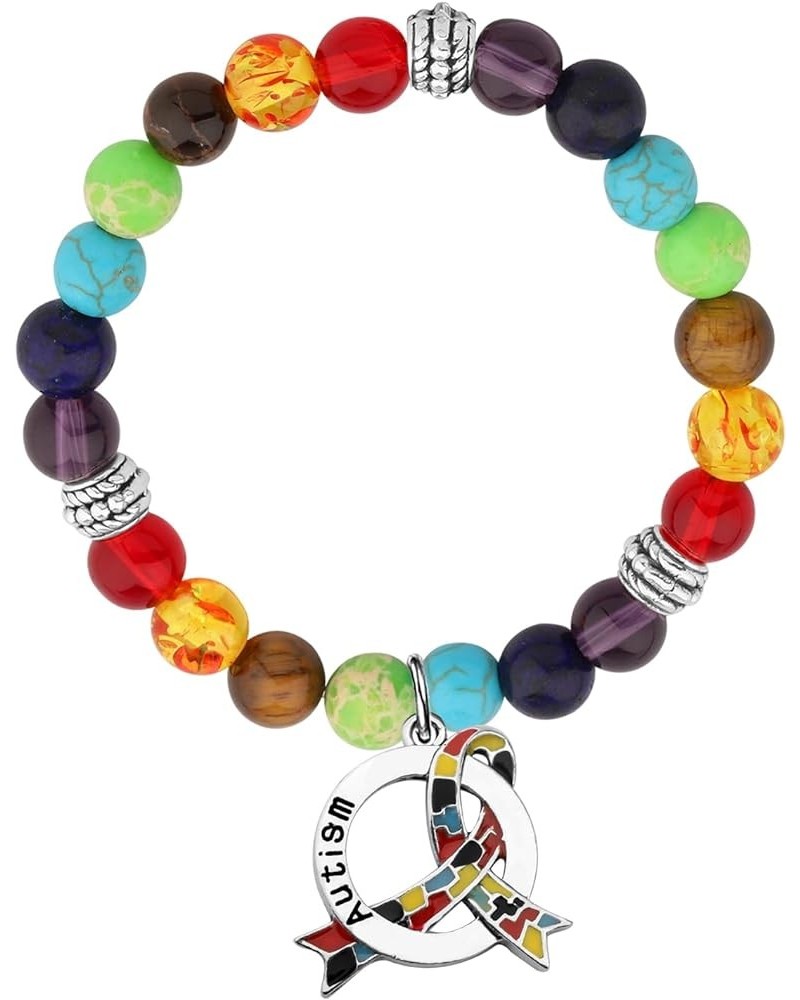 Autism Awareness Gift Autism Awareness Bracelet Autism Puzzle Jewelry Autism Teachers Appreciation Gift Asperger Gift Autism ...