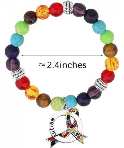 Autism Awareness Gift Autism Awareness Bracelet Autism Puzzle Jewelry Autism Teachers Appreciation Gift Asperger Gift Autism ...