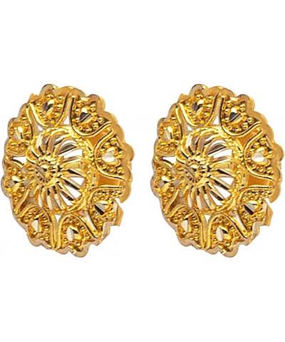 Traditional Indian Gold Plated Small Size Stud Earring for Women (SJE_29) $8.99 Earrings