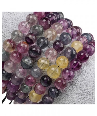 Natural Agate Gemstone Crystal Beads Unisex Adjustable Bracelet 8mm… Colorful Yaoshi $5.55 Bracelets