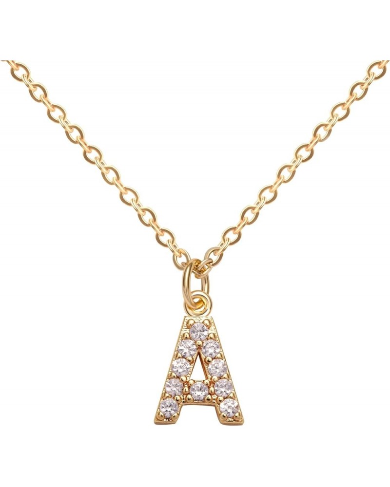 Women's Initial 14K Gold Plated Pendant Necklace - Special Love for Special You A $7.41 Necklaces