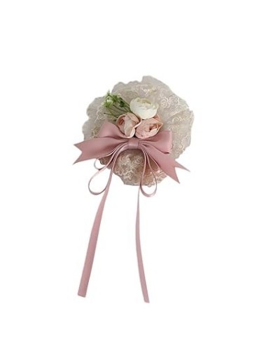 Rose Flower Hair Clips Hairpins Rose Brooch Floral Pin Up Lolita Headpieces for Women Wedding Party Mother's Day (Blue) Pink ...