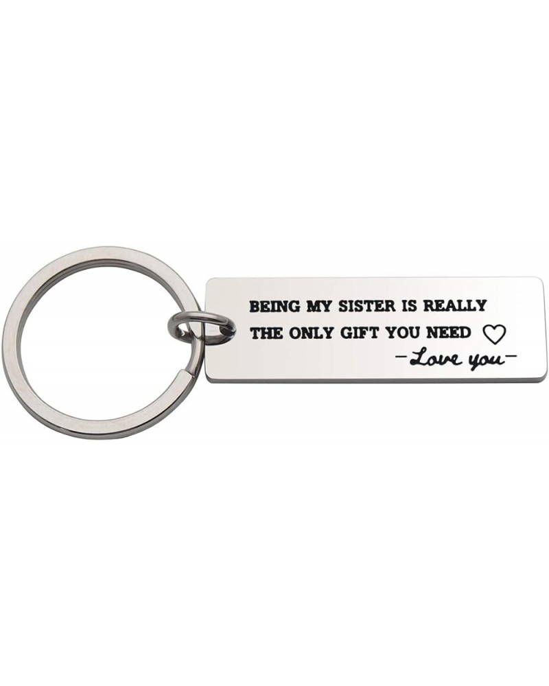 Brother Sister Gift Being My Brother/Sister is Really the Only Gift You Need Love You Keychain Being My Sister is Really the ...