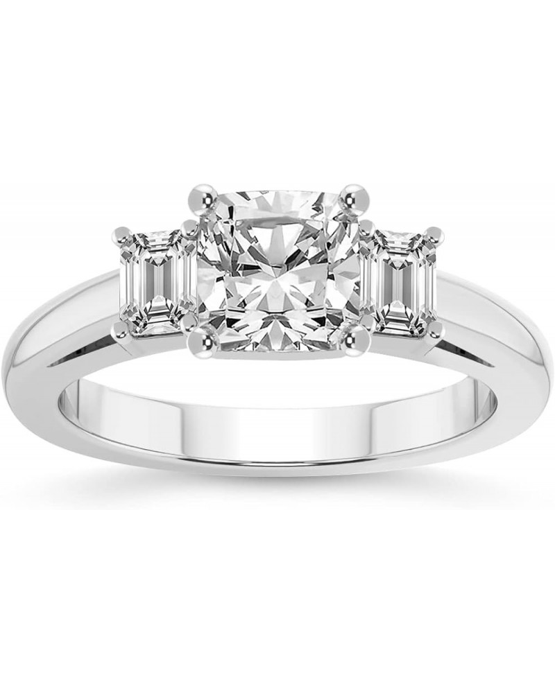 1 Carat -5 Carat | IGI Certified Lab Grown Diamond Engagement Ring | 14K Or 18K in White, Yellow Or Rose Gold | Denise Three ...