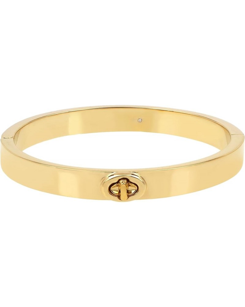 Coach Turnlock Hinge Bangle Bracelet One Size Gold 4 $47.00 Bracelets