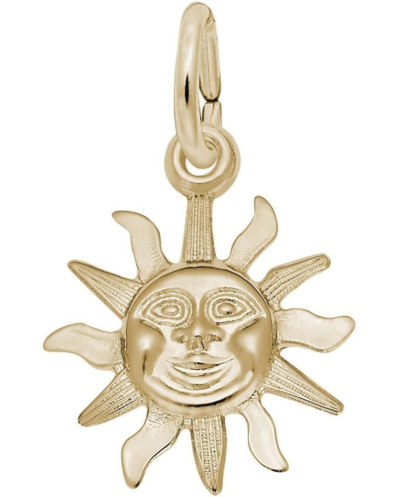 Rembrandt Sunburst Charm 14K Yellow Gold $45.50 Bracelets