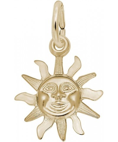 Rembrandt Sunburst Charm 14K Yellow Gold $45.50 Bracelets