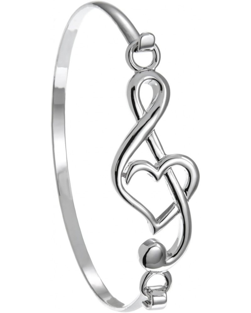 Music Bangle Bracelet – Gift for Musician – Musical Jewelry for Women $16.23 Bracelets