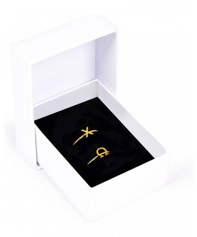 Chi Omega Stacking Ring Set - Adjustable Rings with 18k Gold Plating $9.89 Rings