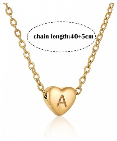 Initial Necklaces For Women,18k Gold Plated Necklace Tiny Initial Necklace Womens Necklaces Cute Necklace Gift D Gold $4.63 N...