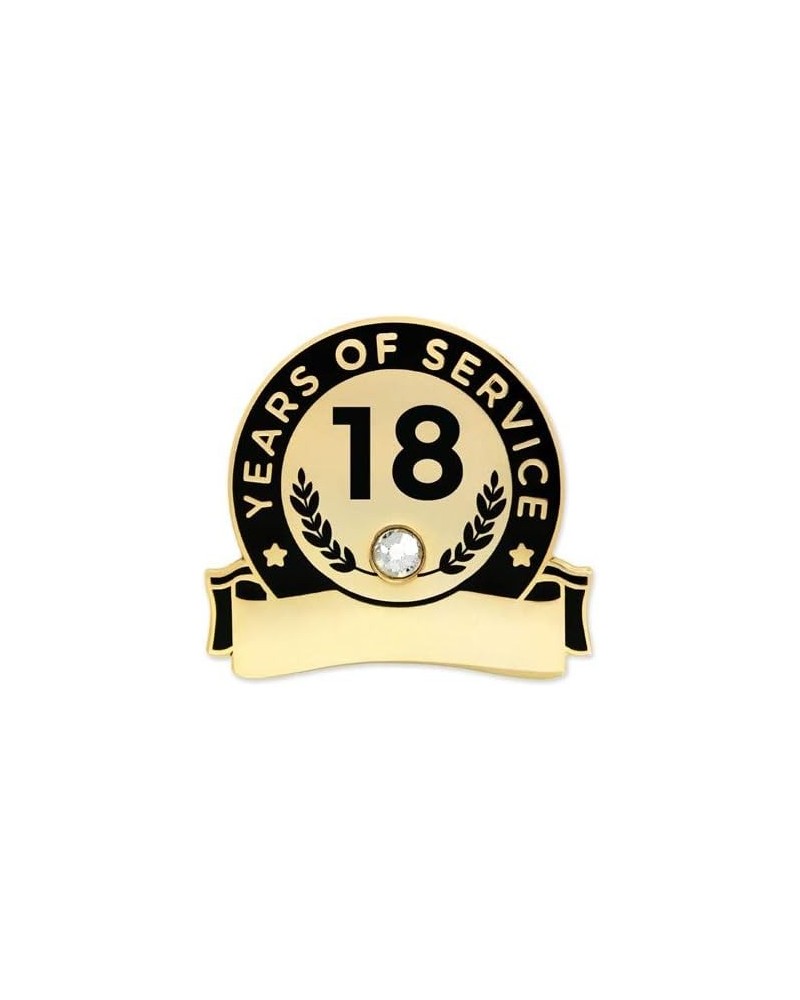 Years of Service Recognition Personalized Engravable Lapel Pin 18 Years $13.97 Brooches & Pins