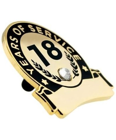 Years of Service Recognition Personalized Engravable Lapel Pin 18 Years $13.97 Brooches & Pins