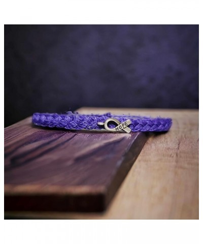 Pancreatic Cancer Awareness Bracelets, In Support of Loved Ones Battling Cancer Braided Style $11.39 Bracelets