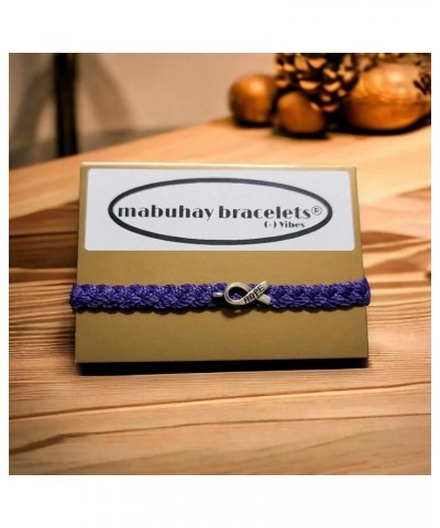 Pancreatic Cancer Awareness Bracelets, In Support of Loved Ones Battling Cancer Braided Style $11.39 Bracelets