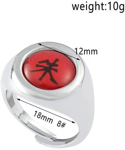 Anime Itachi Akatsuki Obito Kakashi Shisui Sasuke Cosplay Uchiha Sharingan Ring Accessories For Gift 12 $5.72 Rings