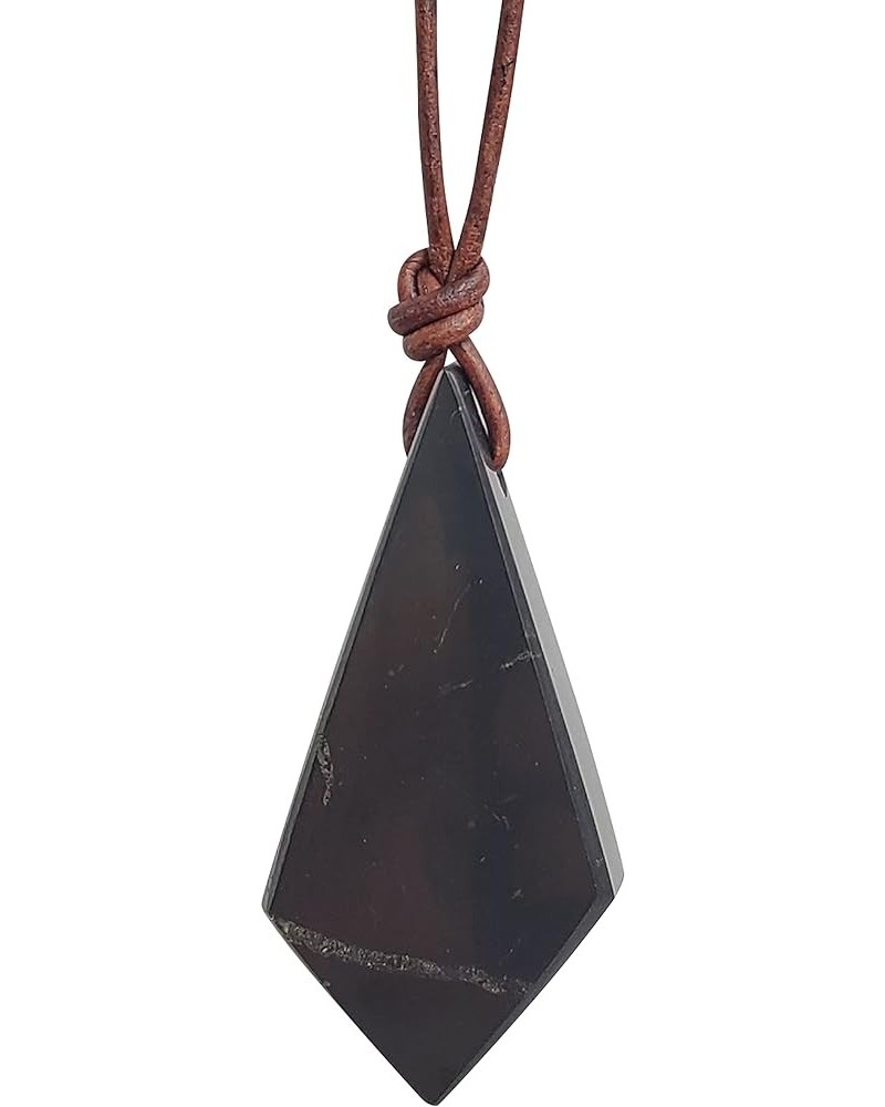 Handmade Shungite Stone Necklace Crystal $16.18 Necklaces