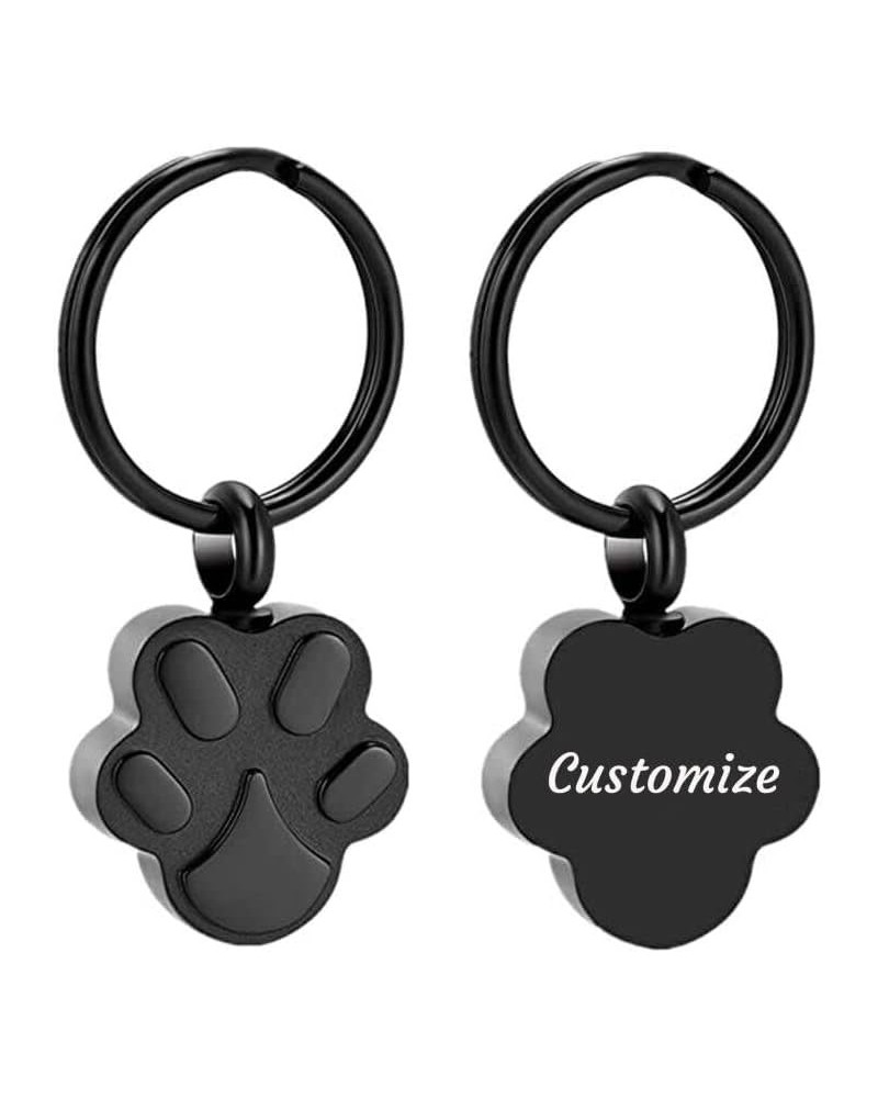 Cremation Ash Urn Keychain Cremation Jewelry for Ashes Dog Cat Keepsake Memorial Keychain for Men Women Customize $12.36 Neck...