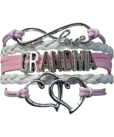 Grandma Bracelet, Grandma Jewelry Makes Great Grandma Gifts(Blue & Pink Available) Pink $8.69 Bracelets