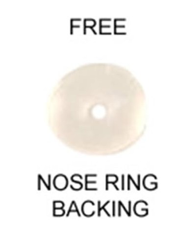 316L Surgical Steel Nose Stud Ring Faux Pearl Nose Hugger Choose Your Color & Style 20G Rose-Tone-L Shape $10.99 Body Jewelry