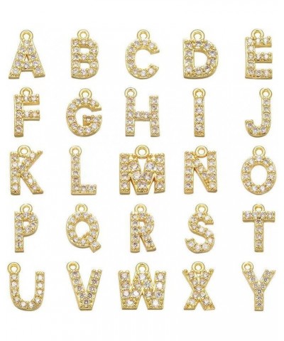 Dainty Initial Pendant Necklaces Stainless Steel Zircon Alphabet Herringbone Chain Necklace for Women Snake Chain Jewelry R $...