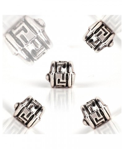 50pcs Tibetan Silver Tone Spacer Beads Fit European Charms Bracelet Ring Edges 30 PCS Model 2 $9.43 Bracelets