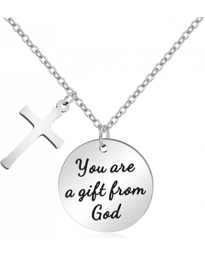 Bible Verse Cross Pendant ???????????????????????????????????? ???????????????????????????????????? Prayer Charm Faith Religi...