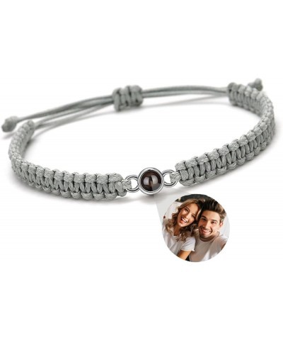 Picture Bracelet Personalized Photo,Custom Bracelets With Pictures,Personalized Bracelet For Custom Gifts For Men. grey $9.91...