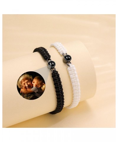 Picture Bracelet Personalized Photo,Custom Bracelets With Pictures,Personalized Bracelet For Custom Gifts For Men. grey $9.91...