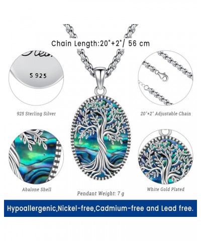 Tree of Life Necklace for Women and Men Sterling Silver 925 Tree of Life Jewelry K-9-tree of life locket-6 $18.19 Necklaces