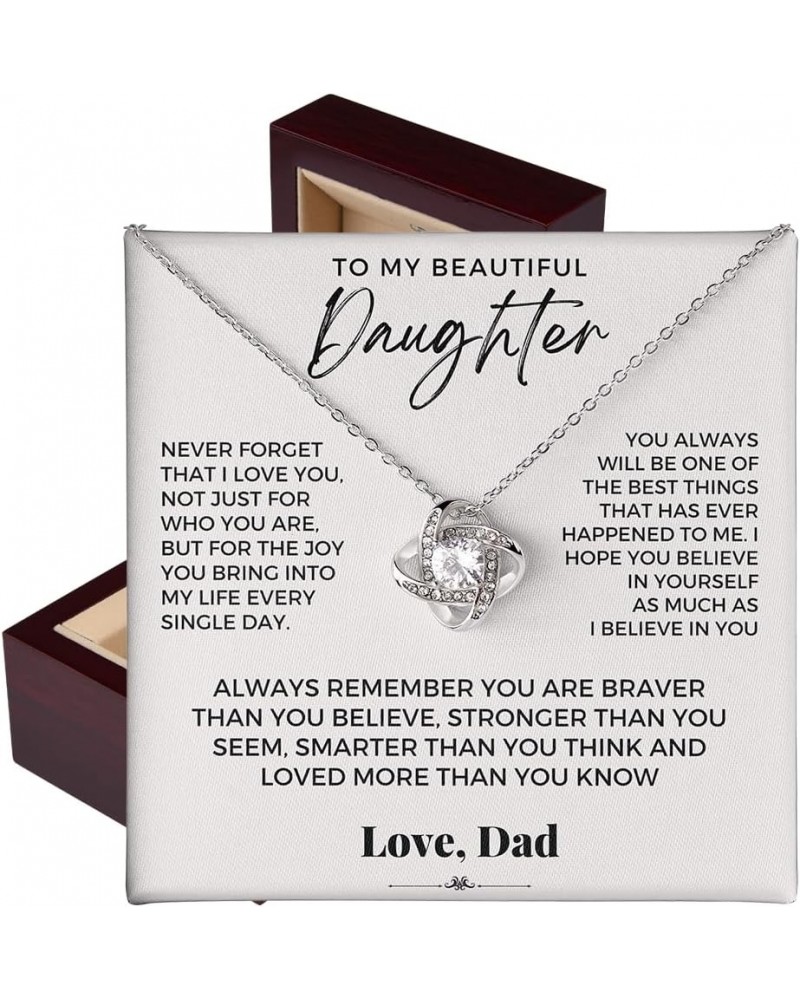 Dad Gifts from Daugther - Birthday Gifts For Daughter Necklace - Daughter Jewelry From Dad - Graduation Gifts from Dad to Dau...