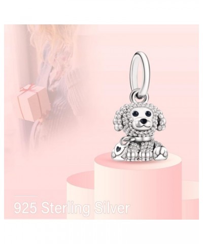 925 Sterling Silver Charms for Bracelets Necklaces Christmas Collection Dangle Pendants Beads, Cute Animals Charms Jewelry Gi...