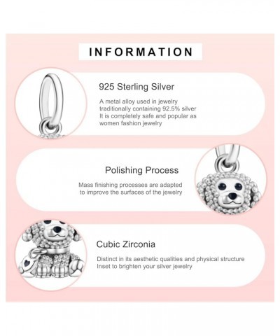 925 Sterling Silver Charms for Bracelets Necklaces Christmas Collection Dangle Pendants Beads, Cute Animals Charms Jewelry Gi...