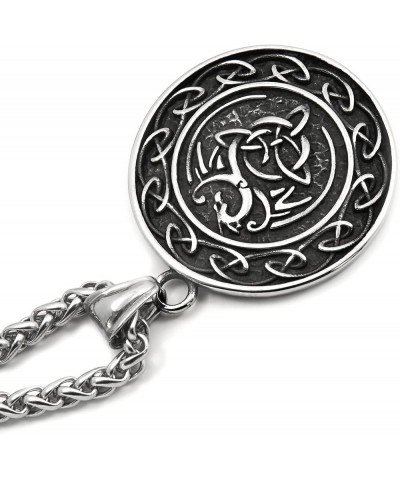 Stainless Steel Mjolnir Thor Hammer Necklace Pendant Norse Viking Battle Axe Amulet Jewelry Men Women 28 Inches $9.03 Necklaces