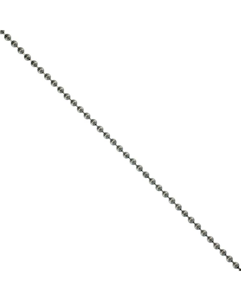 Surgical Steel Bead Ball Chain 1.5 mm (1/16 in.) Thin Available Necklaces Bracelets & Anklets 7.5 Inches $9.98 Necklaces