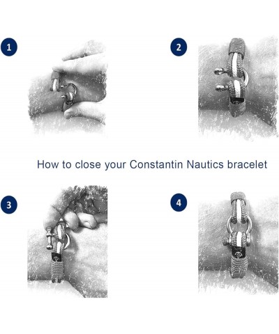 Nautical Bracelet and Keychain Set by Constantin Nautics Handmade Unisex Nautical Bracelet Made from Sailing Rope - Gift Idea...