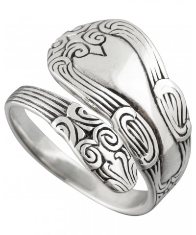 Unisex Rings, Sizes 5-12, Fashion Ring, Unique Rings for Men and Women Spoon Handle Engraved $8.54 Rings