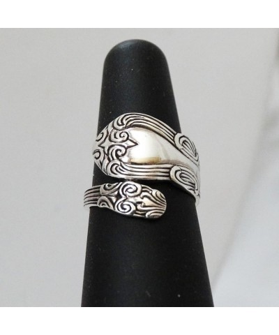 Unisex Rings, Sizes 5-12, Fashion Ring, Unique Rings for Men and Women Spoon Handle Engraved $8.54 Rings