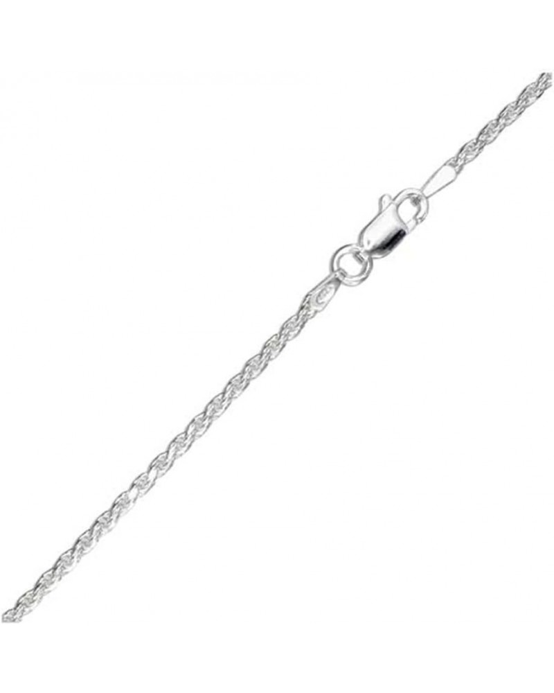 Sterling Silver Diamond-Cut Rope Chain 1mm-6mm Made in Italy Solid 925 Womens Mens Necklace 16-30 2.0mm-26 $11.20 Necklaces