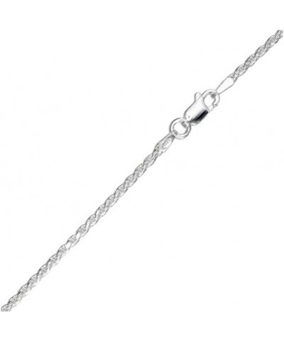 Sterling Silver Diamond-Cut Rope Chain 1mm-6mm Made in Italy Solid 925 Womens Mens Necklace 16-30 2.0mm-26 $11.20 Necklaces